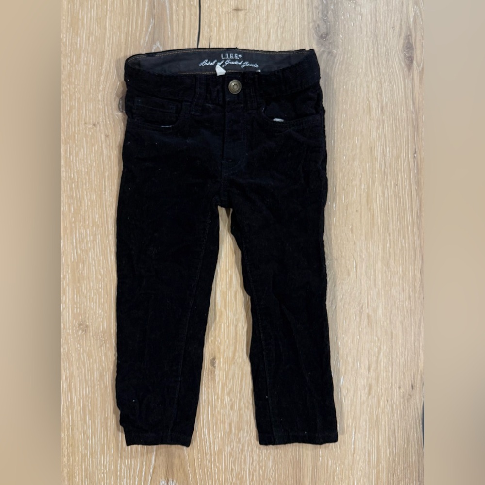 H&M Kids Black corduroys